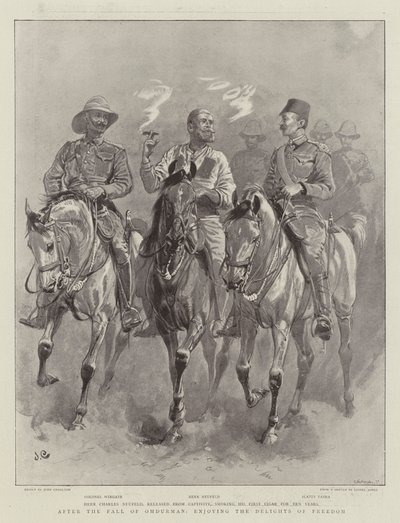 After the Fall of Omdurman, Enjoying the Delights of Freedom by John Charlton